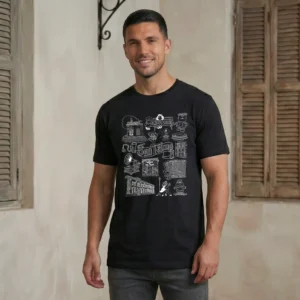 Barrios x Meldelceibo: San Telmo | Clásica | Estampa Frontal