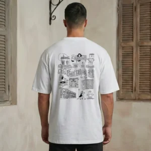 Barrios x Meldelceibo: San Telmo | Oversize | Estampa Espalda