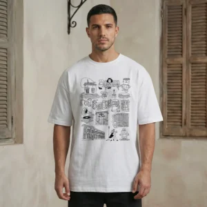 Barrios x Meldelceibo: San Telmo | Oversize | Estampa Frontal