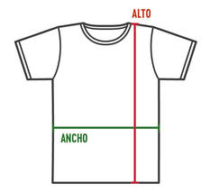 tabla talle remera h