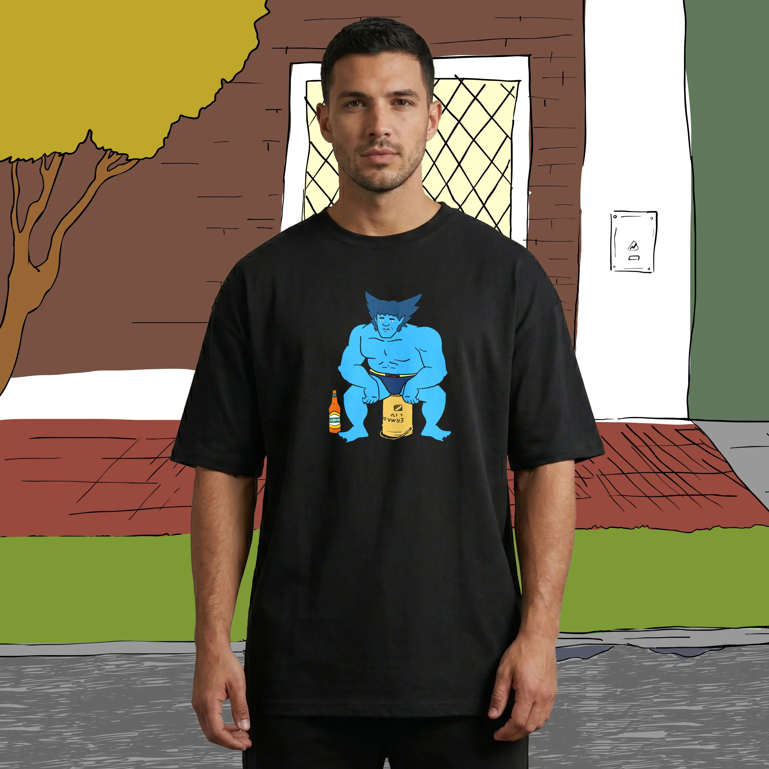 Bestia x Jonadibujos | Oversize