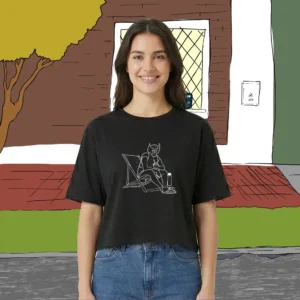 Guepardo Silueta x Jonadibujos | Remerón Trend