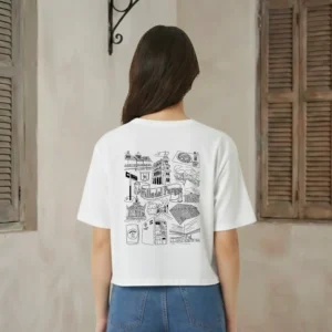 Barrios x Meldelceibo: Villa del Parque | Remeron Trend | Estampa Espalda