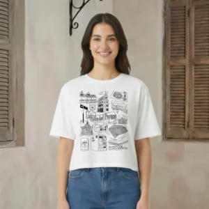 Barrios x Meldelceibo: Villa del Parque | Remeron Trend | Estampa Frontal