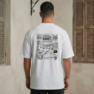 Barrios x Meldelceibo: Almagro | Oversize | Estampa Espalda